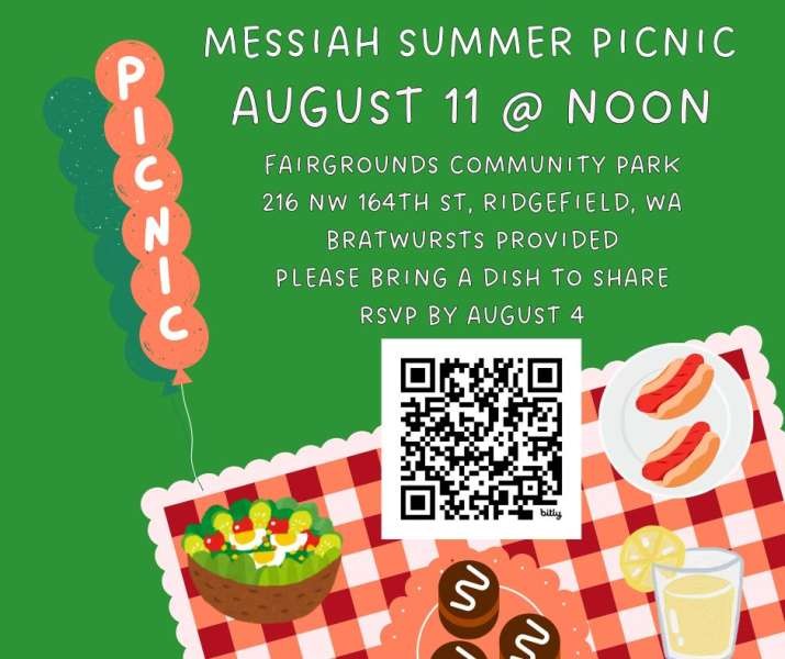 Messiah summer picnic August 11