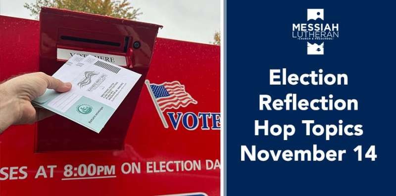 Election Reflection at Hop Topics November 14