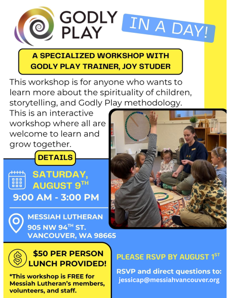 Godly Play Workshop at Messiah August 9