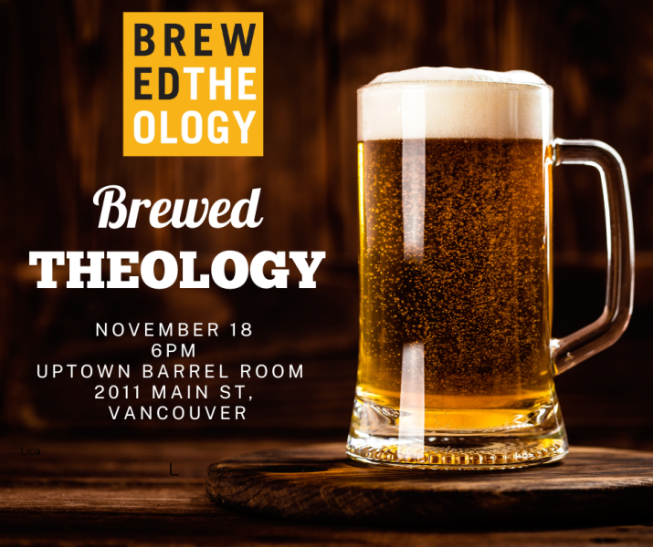 Brewed Theology November 18 at Uptown Barrel Room