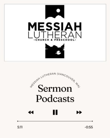 Miss a sermon? Listen whenever you want with the Messiah podcast!